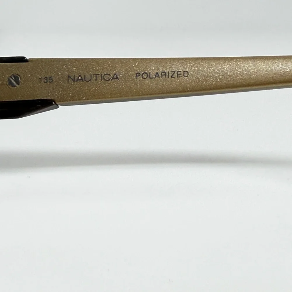Nautica Polarized‎ Eyeglasses Frames Brown Lens need Replaced 21092